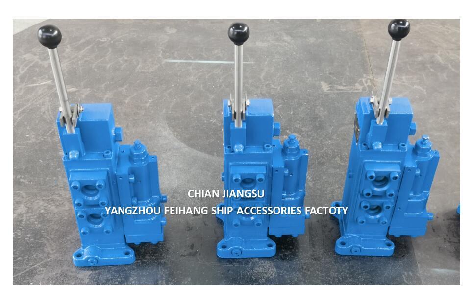 35SFRE WINCH CONTROL BLOCK CONTROL VALVE Ανεμόπνευμα χειροκίνητες αναλογικές βαλβίδες ελέγχου ροής για πλοία MODEL35SFRE-MO40-H3