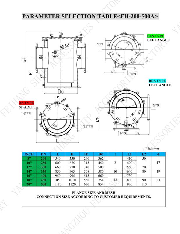 Design Standard Cb/T497-2012 Water Filters-Sea Water Filters-Sea Water Strainers