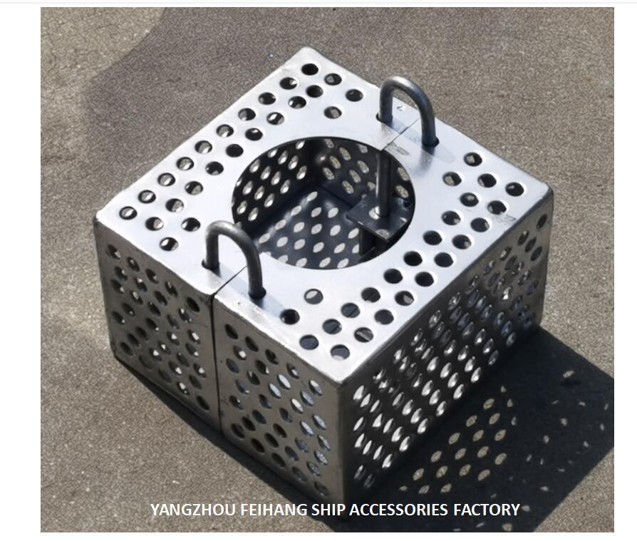 SUCTION-ROSE BOX STRAINERS Design standards：JIS F7206 5K-80A Carbon steel hot-dip galvanized