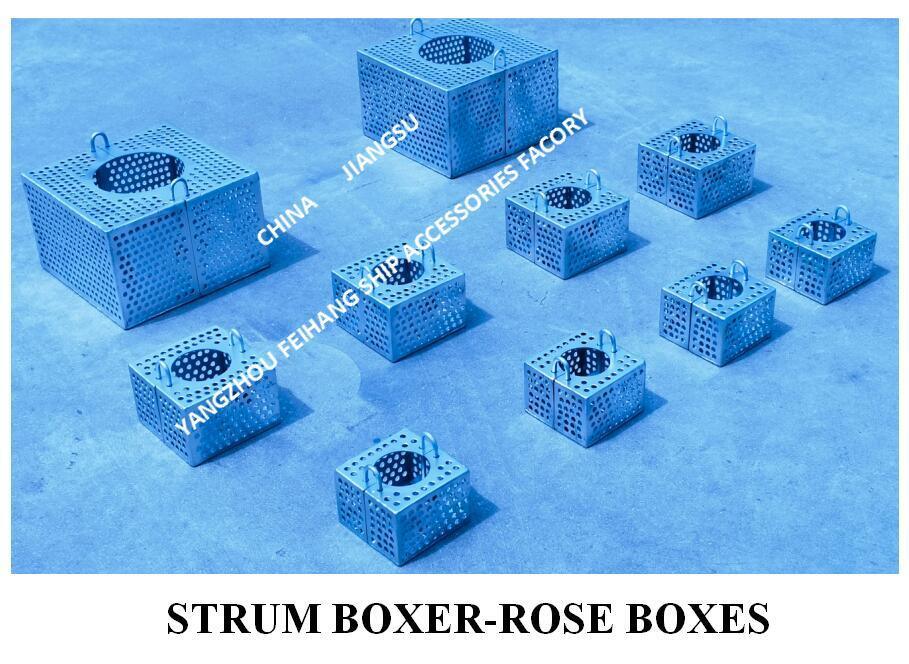 SUCTION-ROSE BOX STRAINERS Design standards：JIS F7206 5K-80A Carbon steel hot-dip galvanized