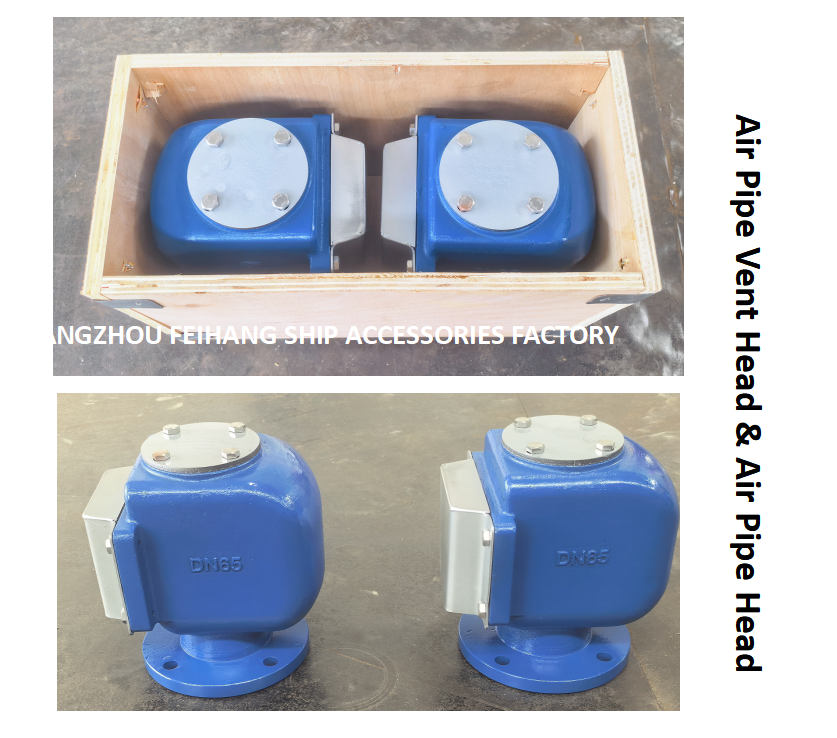 FH-DN65 CBM1105 Cabeza de tubo de aire tipo flotador y cabeza de ventilación de aire para tanque de asentamiento de F.O. Cuerpo - Hierro fundido con flotador de acero inoxidable