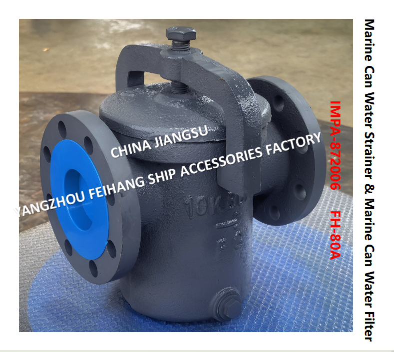 Component For FH-5K-80A Can Water Strainer  & FH-10K-80A Can Water Filter Cast iron body, stainless steel filter element