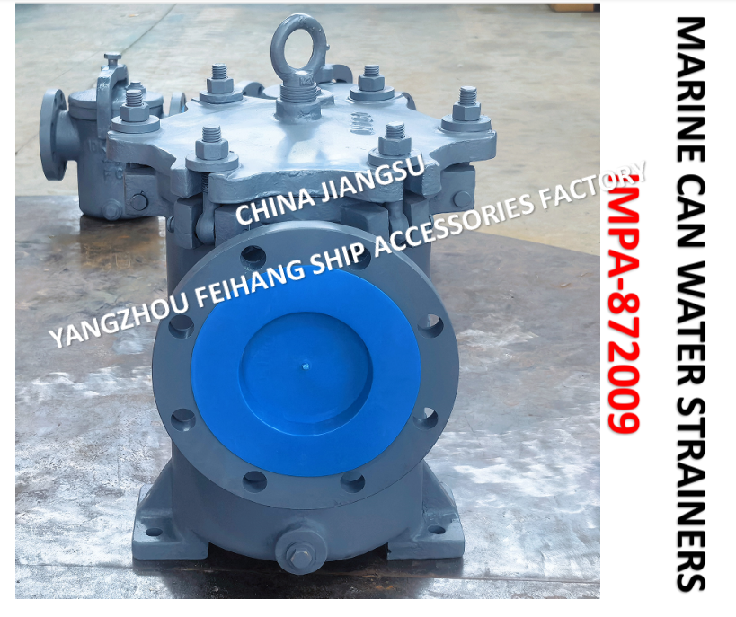 Mariner Strainer - Can Water Filter 10K-150A LA-TYPE JIS F7121 Body - cast iron, stainless steel filter cartridge